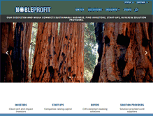Tablet Screenshot of nobleprofit.com